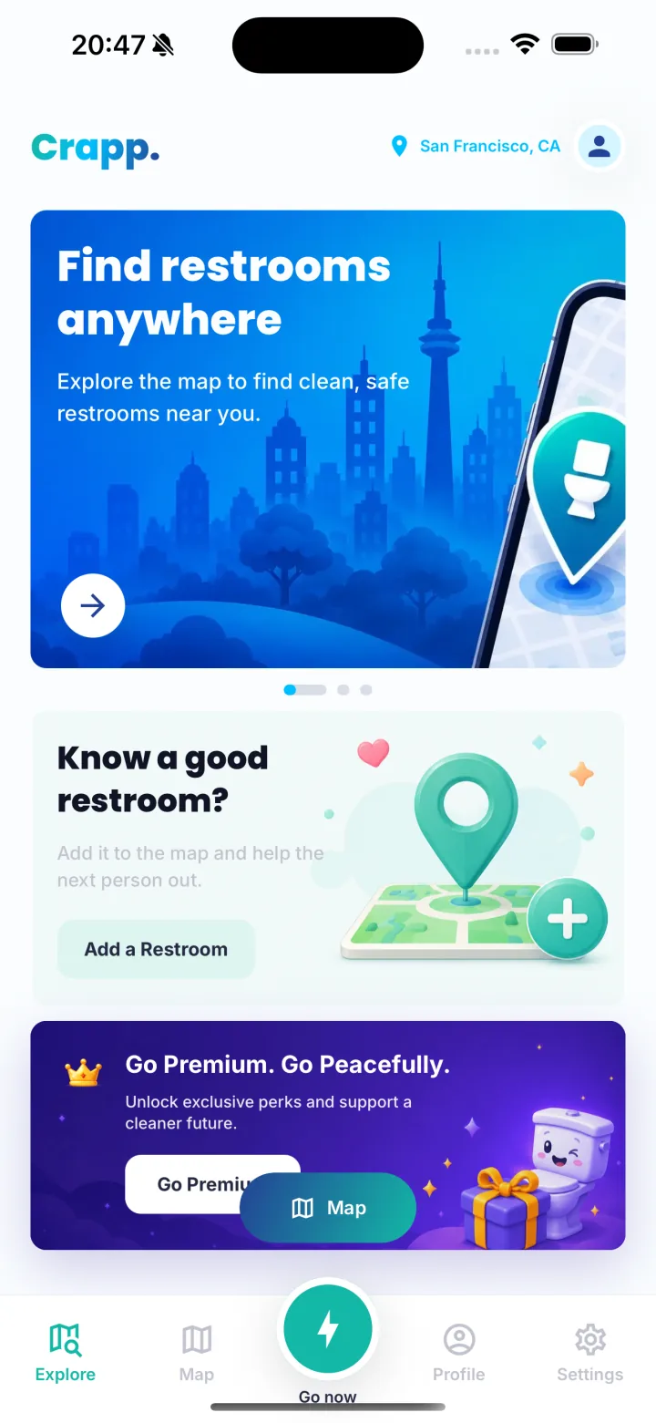 Crapp iPhone beta showing start with what’s nearby